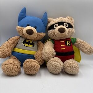 Gund Batman And Robin Set Of 2 Plush Stuffed Animals